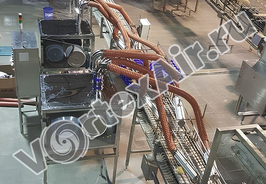 Купить воздушные ножи, шланги, гибкие трубы и соединители