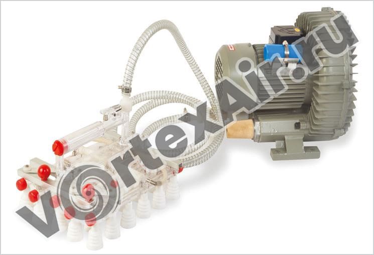 Вихревые воздуходувки для подъема и транспортировки яиц 