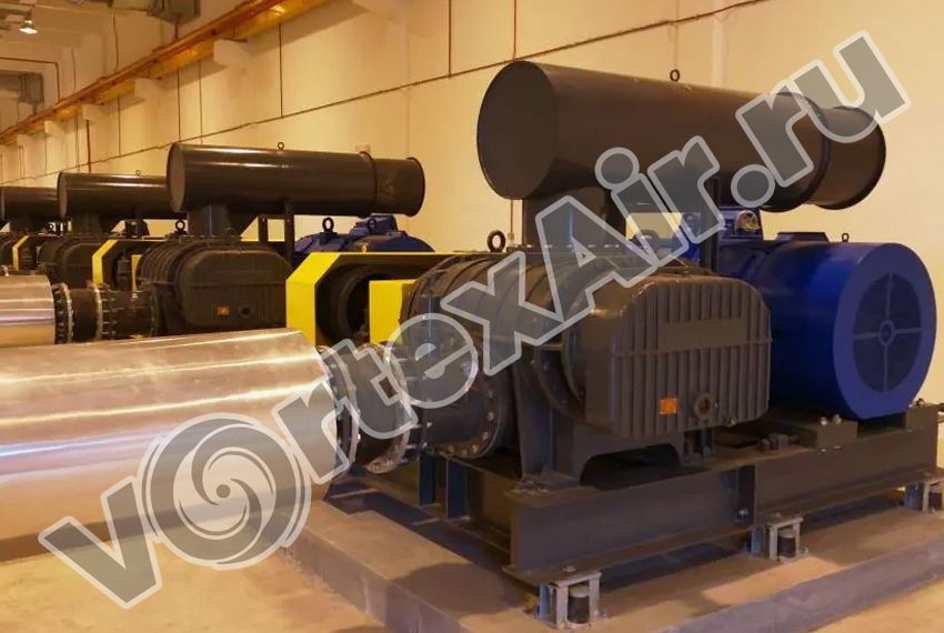 Купить промышленную роторную воздуходувку