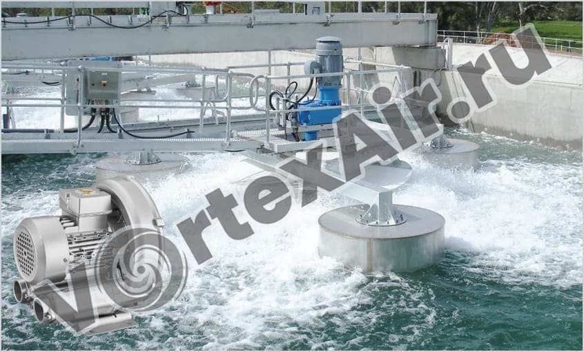 Купить вихревые воздуходувки для очистки сточных вод