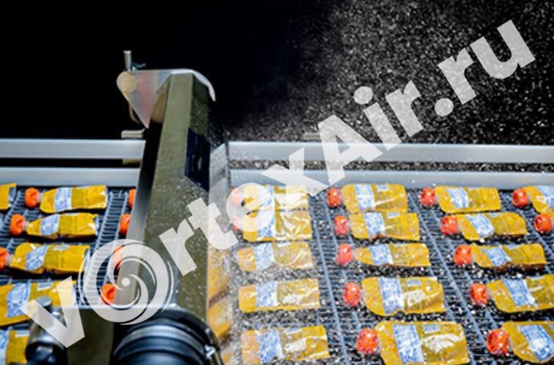 Вихревые воздуходувки для сушки мягкой упаковки воздушными ножами