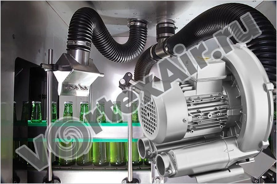 Системы сушки тары. Поставка оборудования для осушения воздухом банок, бутылок и упаковки 