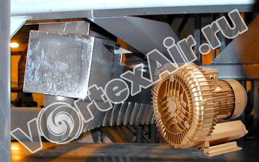 Сушка стальных листов вихревыми воздуходувками