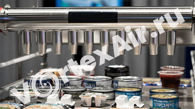 Кольцевые воздуходувки для сушки консервной тары