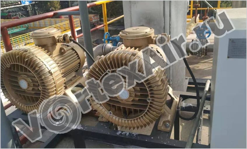 Купить вихревые воздуходувки для очистки сточных вод