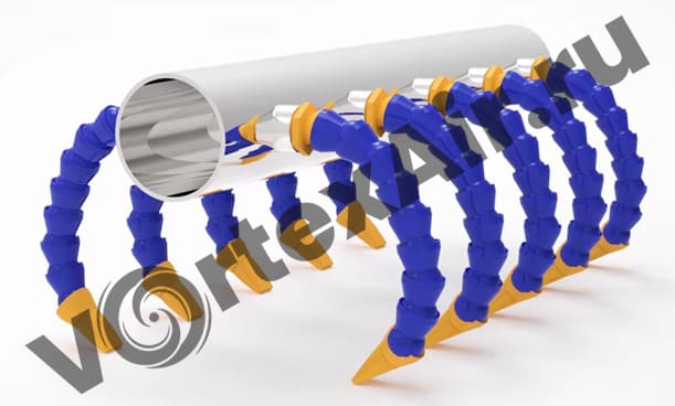 Воздуходувки для сушки картонной упаковки с полиэтиленовым слоем