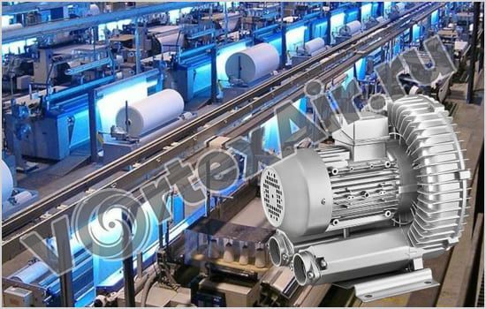 Вихревые воздуходувки в текстильной промышленности: применение и преимущества