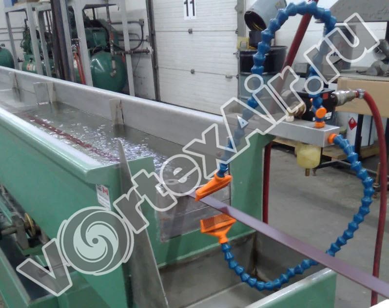 Промышленные воздуходувки для сушки стальных профилей и труб перед покраской