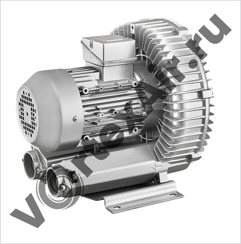 Вихревые воздуходувки для сушки бутылок. Полная комплектация: воздушные ножи, шланги